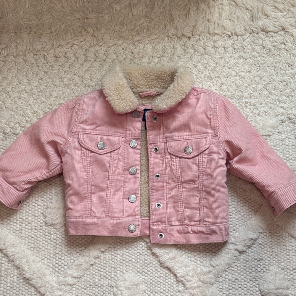 Baby Gap Pink Corduroy Jacket